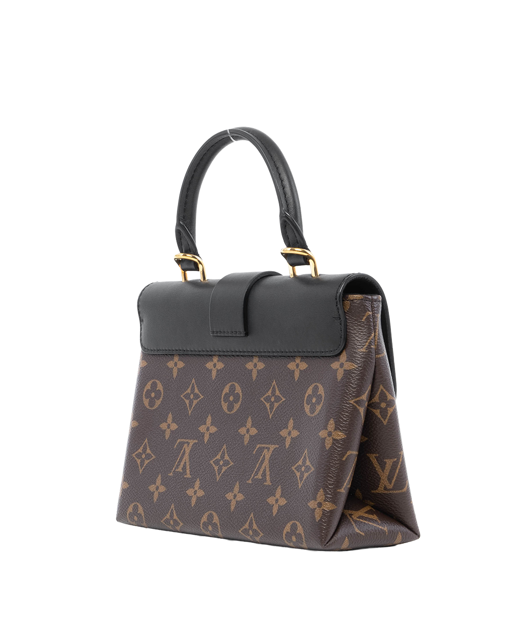 LV LOCKY BB BROWN BLACK MONOGRAM CANVAS GHW AA4250 3121