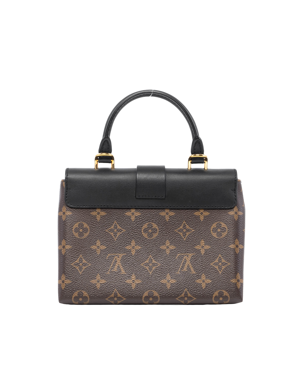 LV LOCKY BB BROWN BLACK MONOGRAM CANVAS GHW AA4250 3122