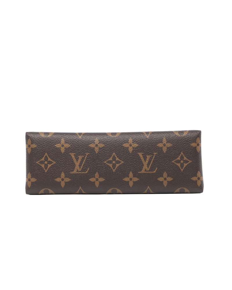 LV LOCKY BB BROWN BLACK MONOGRAM CANVAS GHW AA4250 3127