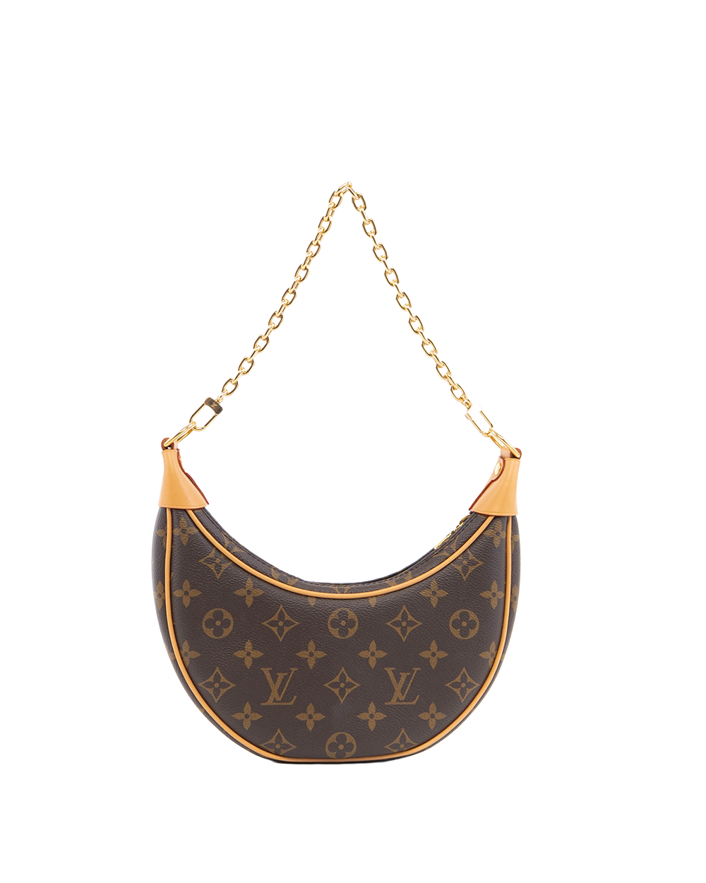 LV LOOP BROWN MONOGRAM CANVAS GHW MICROCHIP 5361