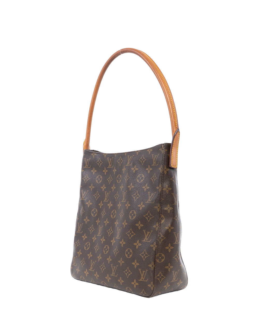 LV LOOPING GM BROWN MONOGRAM CANVAS GHW 0512