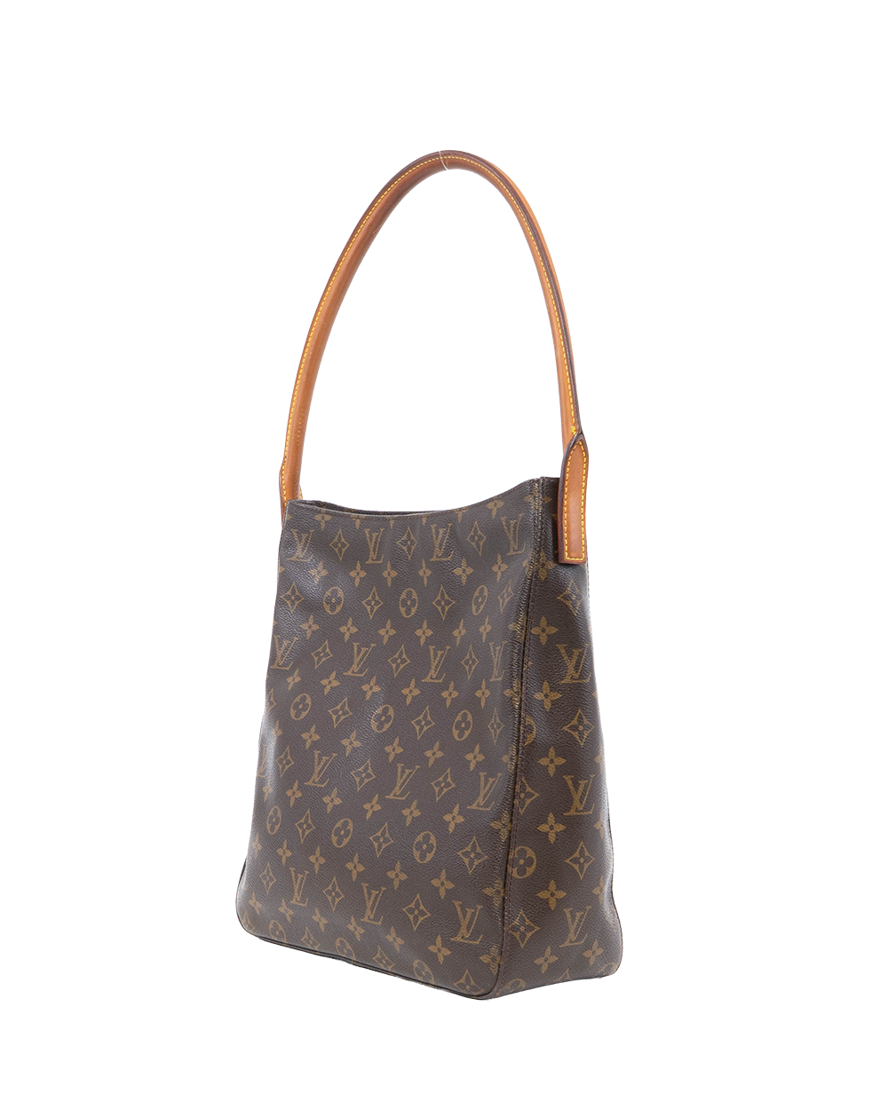 LV LOOPING GM BROWN MONOGRAM CANVAS GHW 0513
