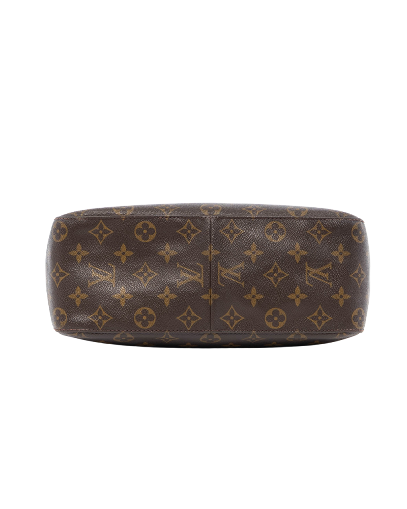 LV LOOPING GM BROWN MONOGRAM CANVAS GHW 0519
