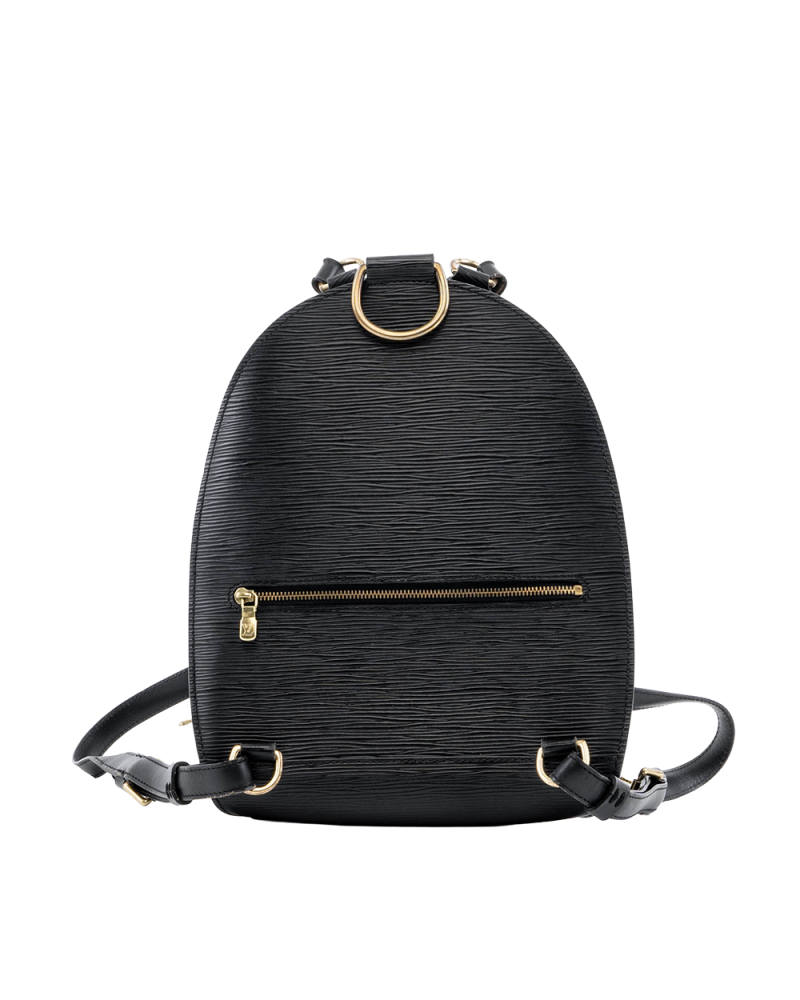 LV MABILLON BACKPACK BLACK EPI GHW 02394