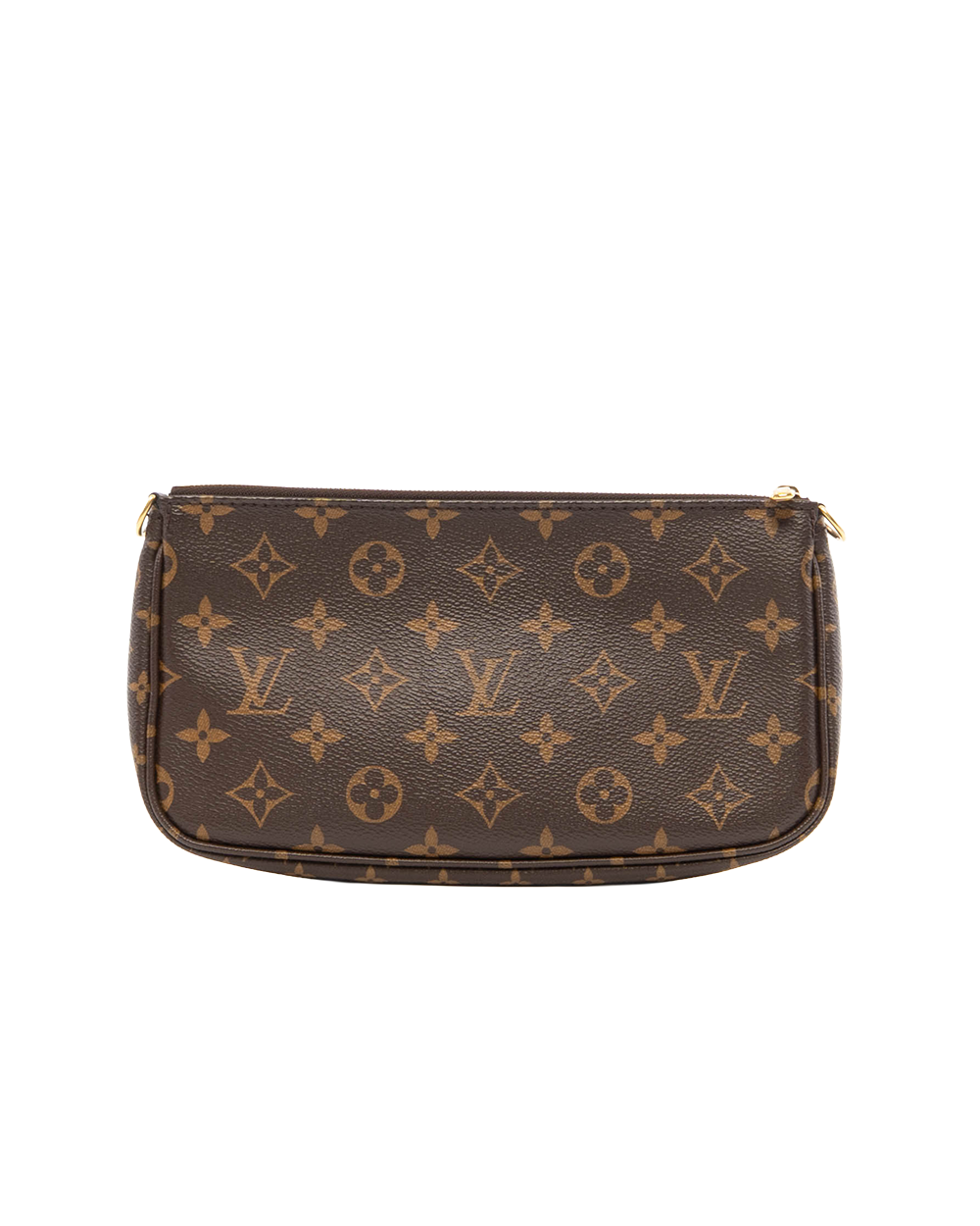 LV MULTI POCHETTE ACC BROWN PINK MONOGRAM CANVAS GHW DR4139 8217