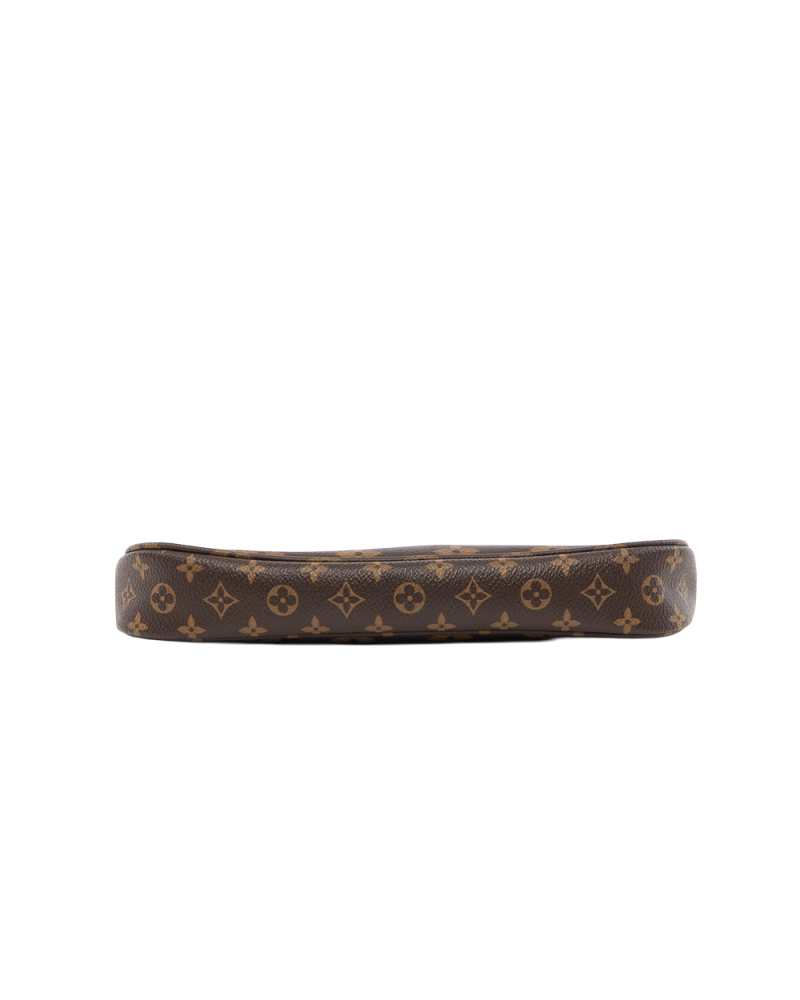 LV MULTI POCHETTE ACC BROWN PINK MONOGRAM CANVAS GHW DR4139 8218