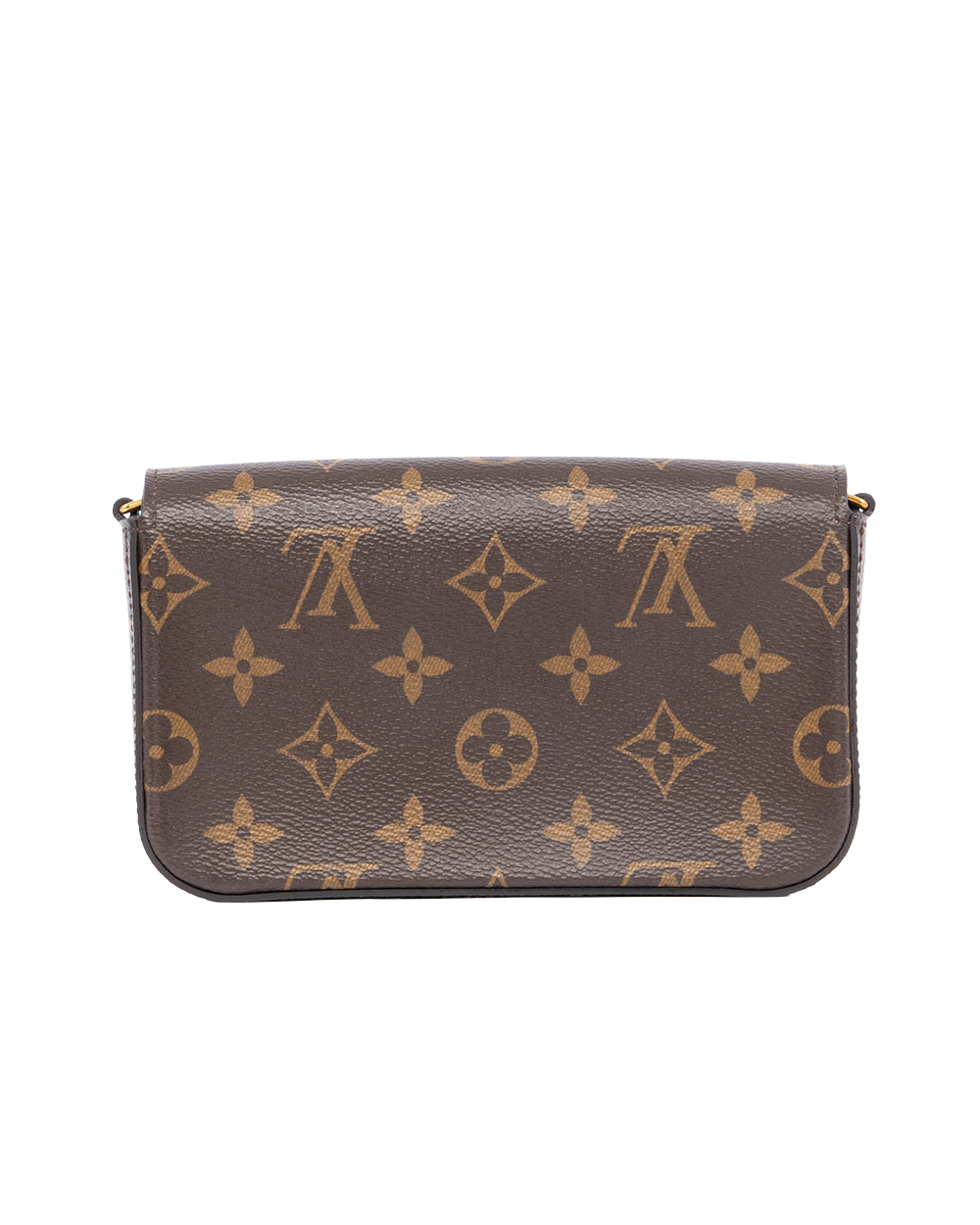 LV MULTI POCHETTE FELICIE BROWN MONOGRAM CANVAS GHW MI5200 3127