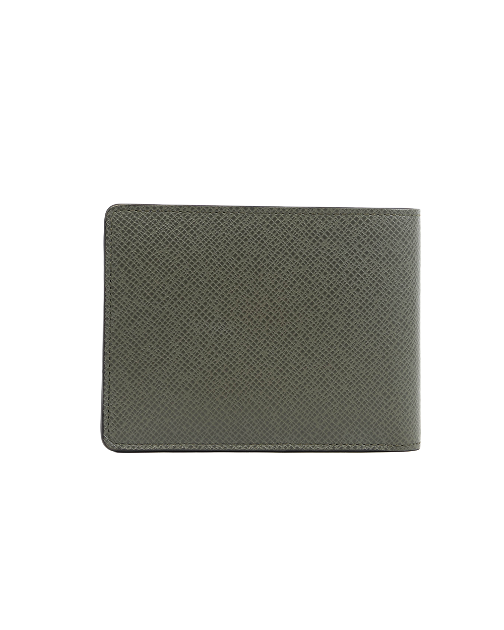 LV MULTIPLE WALLET SHORT BLACK GREEN CALF MICROCHIP 5492