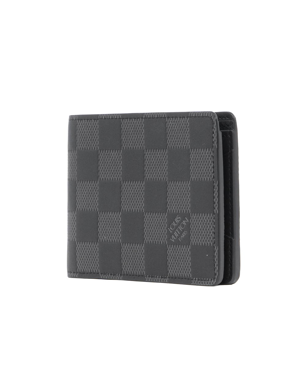 LV MULTIPLE WALLET SHORT GRAPHITE DAMIER CALF 6143