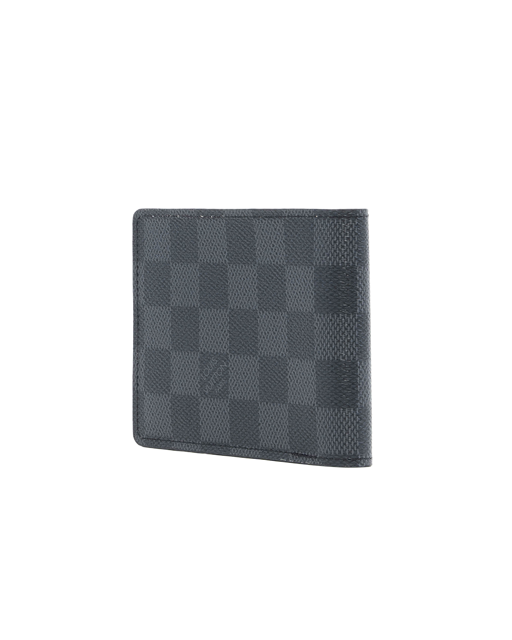 LV MULTIPLE WALLET SHORT GRAPHITE DAMIER CANVAS MICROCHIP 1223