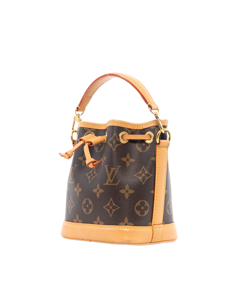LV NEONOE BB BROWN MONOGRAM CANVAS GHW MICROCHIP 0601