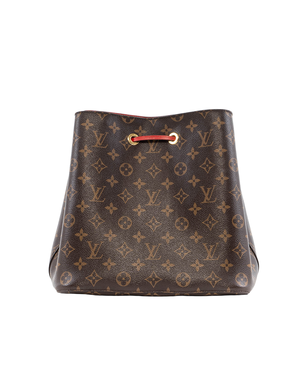 LV NEONOE BROWN RED MONOGRAM CANVAS GHW DC2199 3573