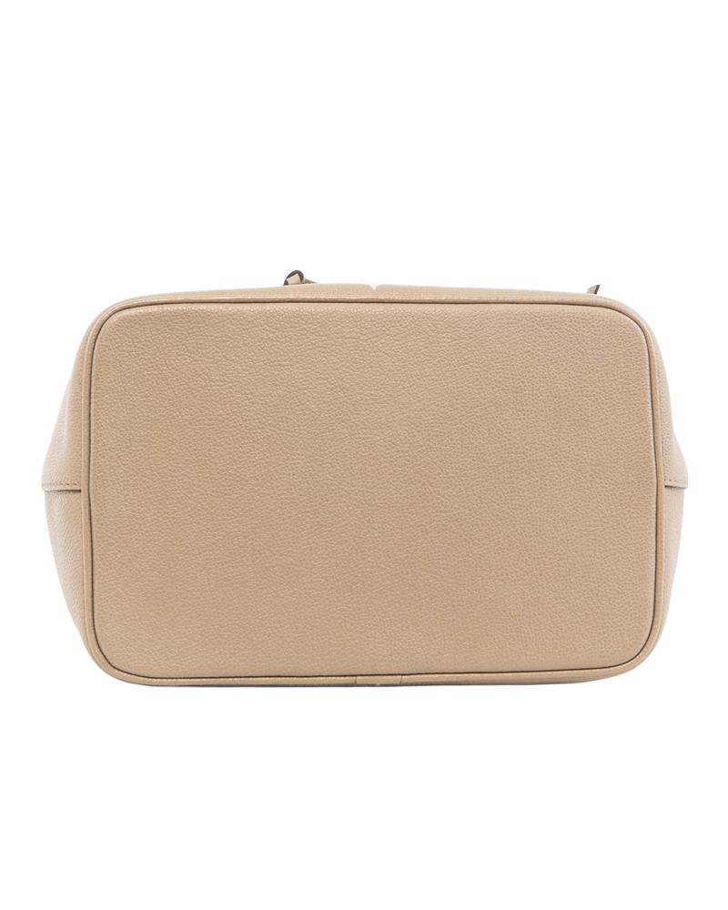 LV NEONOE MM BEIGE GIANT MONOGRAM CALF GHW MICROCHIP 5224