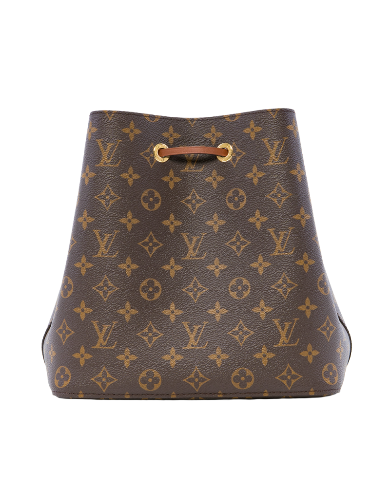 LV NEONOE MM BROWN MONOGRAM CANVAS GHW MICROCHIP 0300