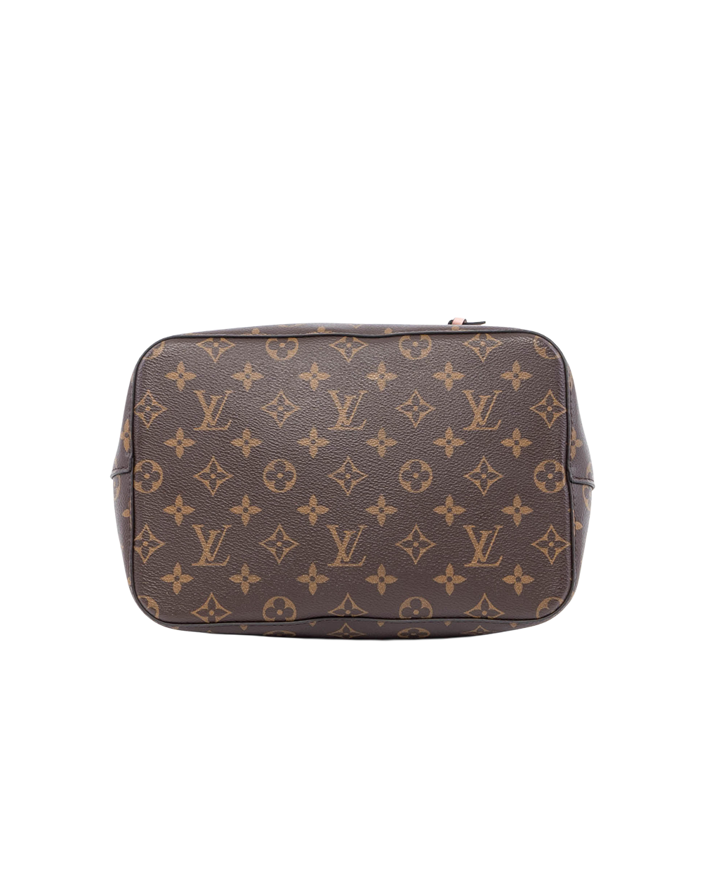 LV NEONOE MM BROWN PINK MONOGRAM CANVAS GHW MICROCHIP 02345