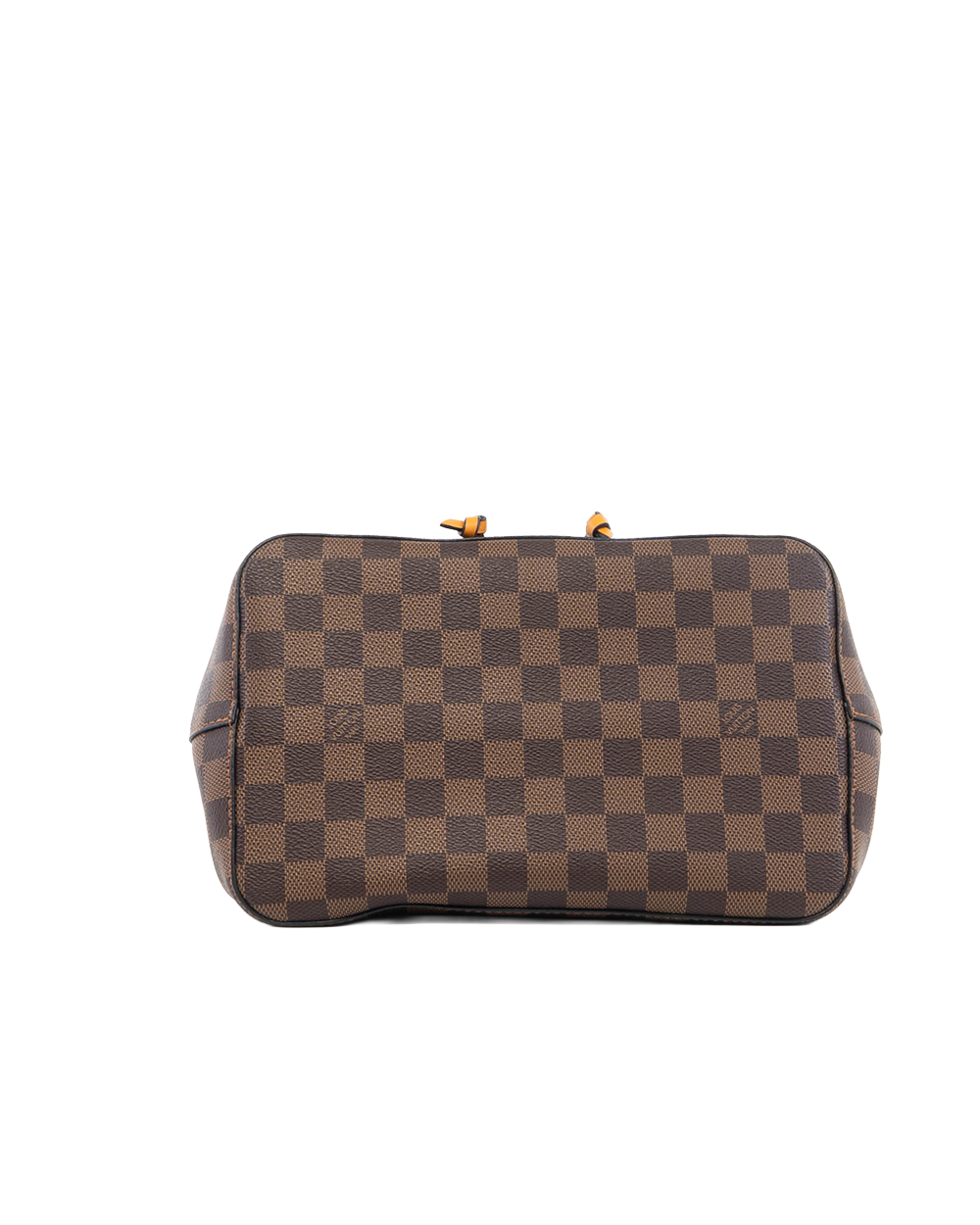 LV NEONOE MM BROWN YELLOW DAMIER CANVAS GHW FK4199 5449
