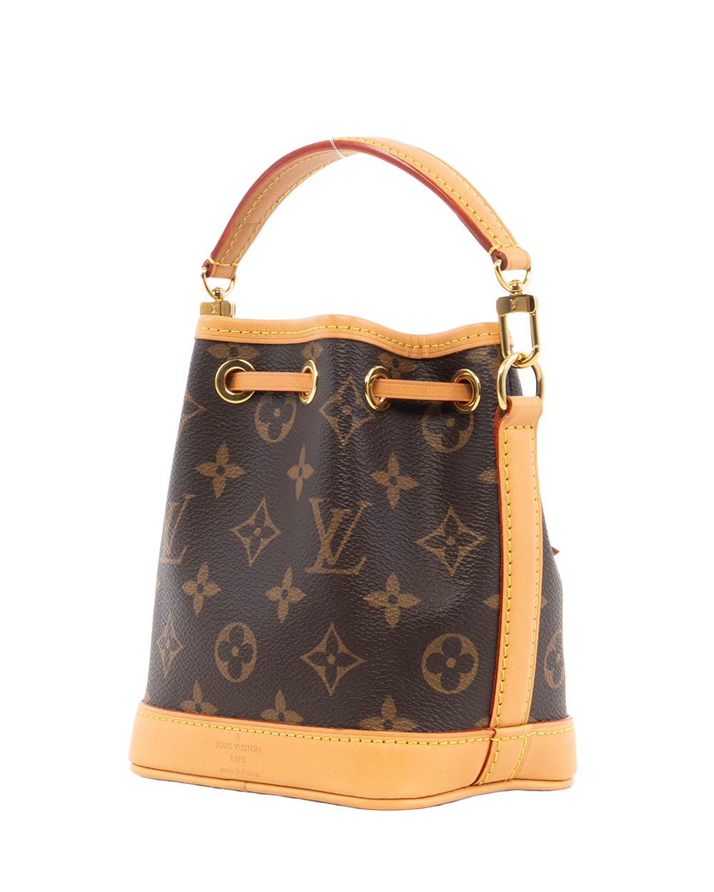 LV NEONOE NANO BROWN MONOGRAM CANVAS GHW MICROCHIP 5311