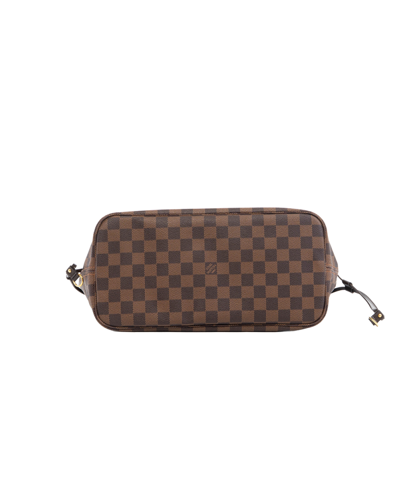 LV NEVERFULL MM BROWN DAMIER CANVAS GHW CA0193 5364