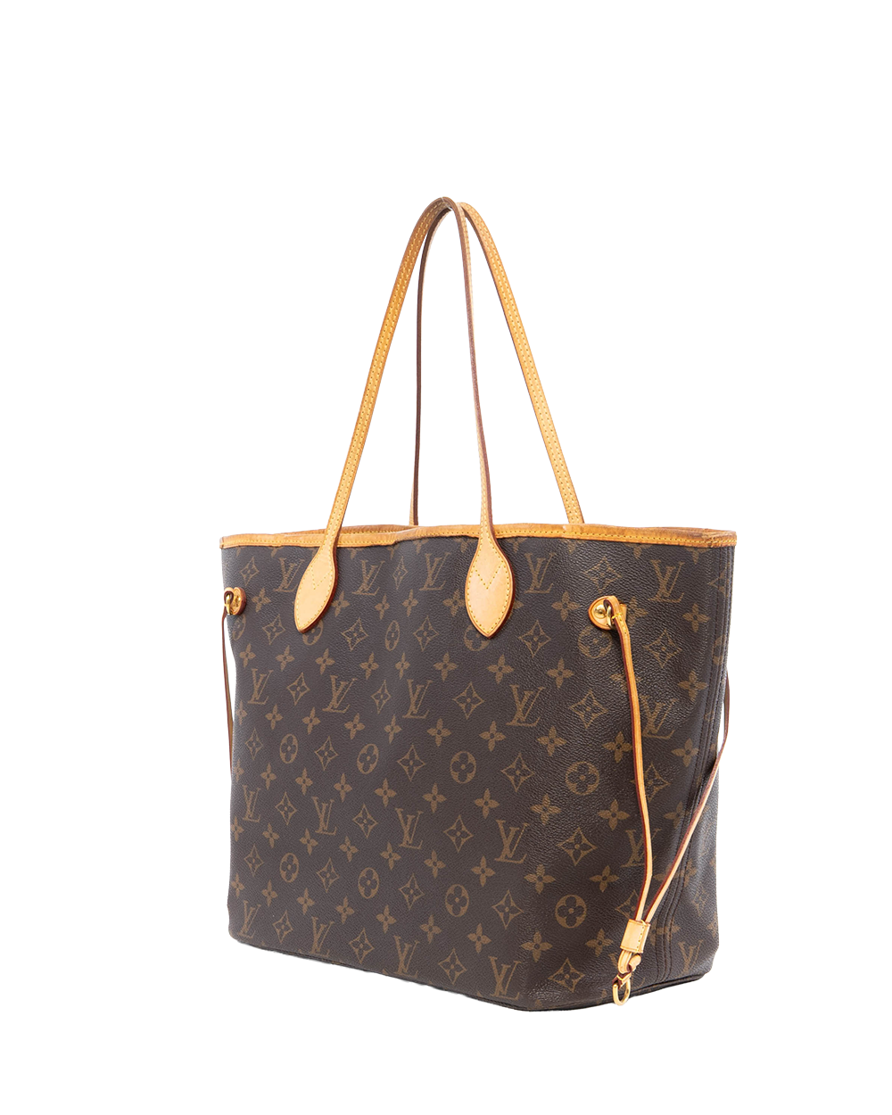 LV NEVERFULL MM BROWN MONOGRAM CANVAS GHW SA0150 4140