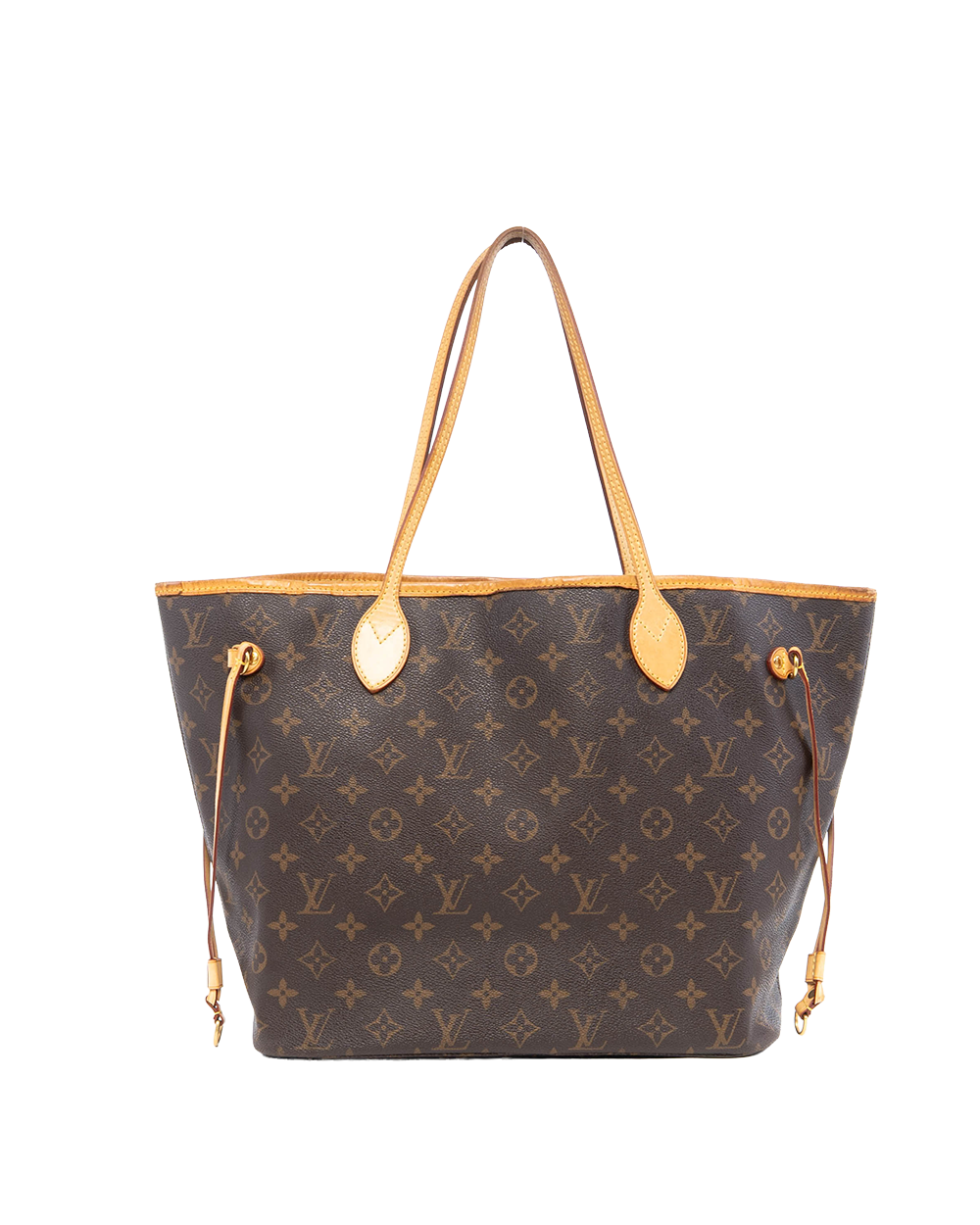 LV NEVERFULL MM BROWN MONOGRAM CANVAS GHW SA0150 4141