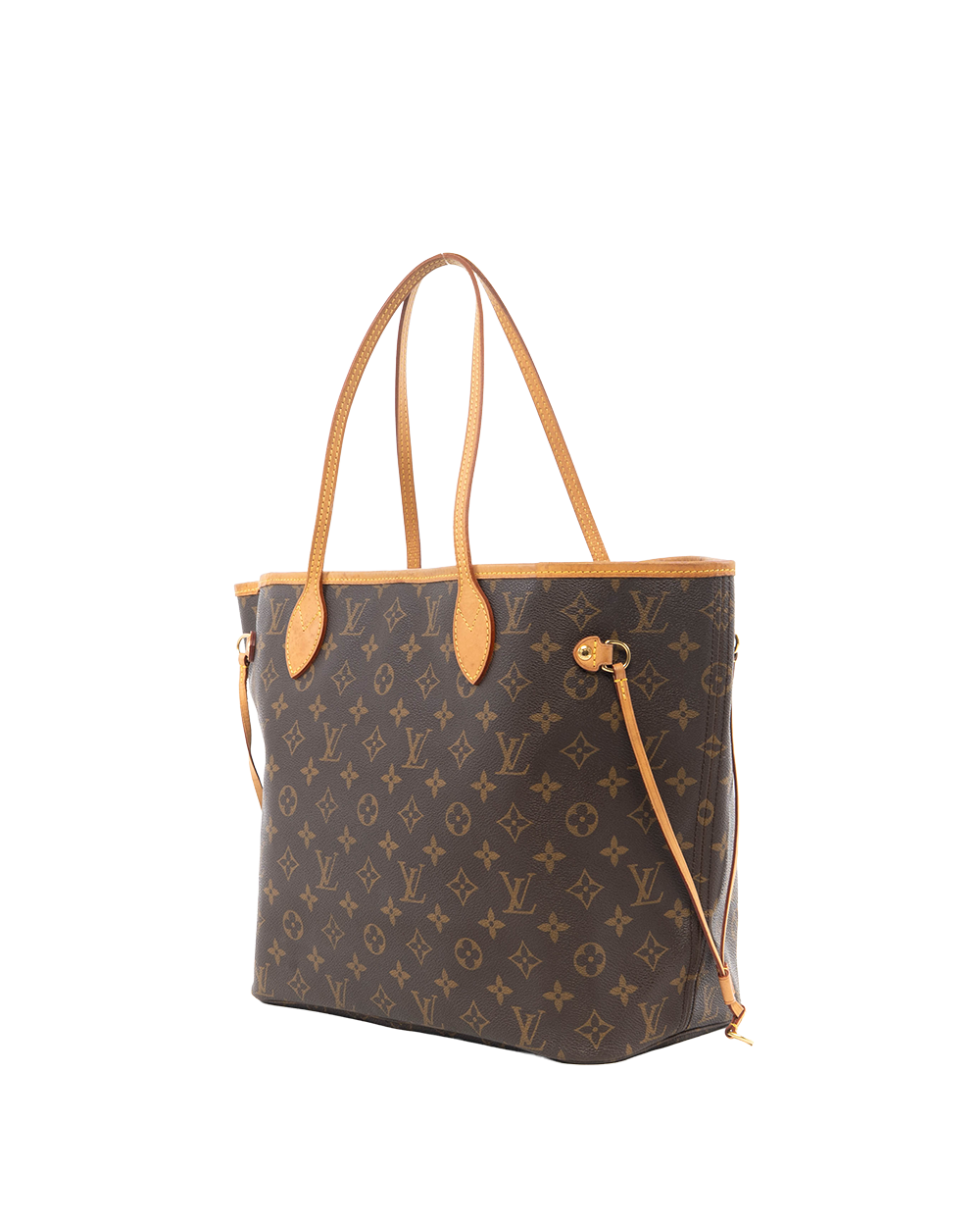 LV NEVERFULL MM BROWN MONOGRAM CANVAS GHW SD4079 7355