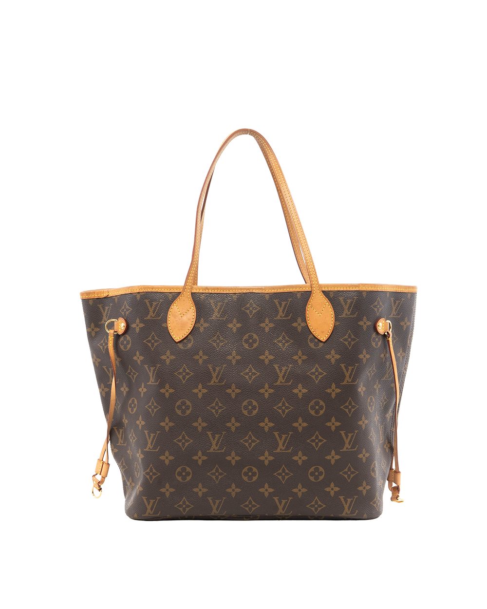 LV NEVERFULL MM BROWN MONOGRAM CANVAS GHW SD4079 7356