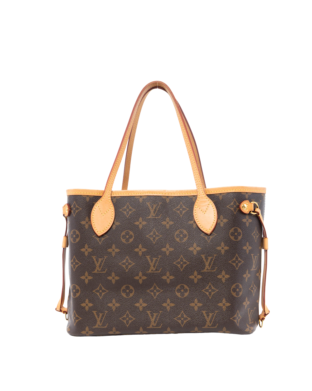 LV NEVERFULL PM BROWN MONOGRAM CANVAS GHW MICROCHIP 0146