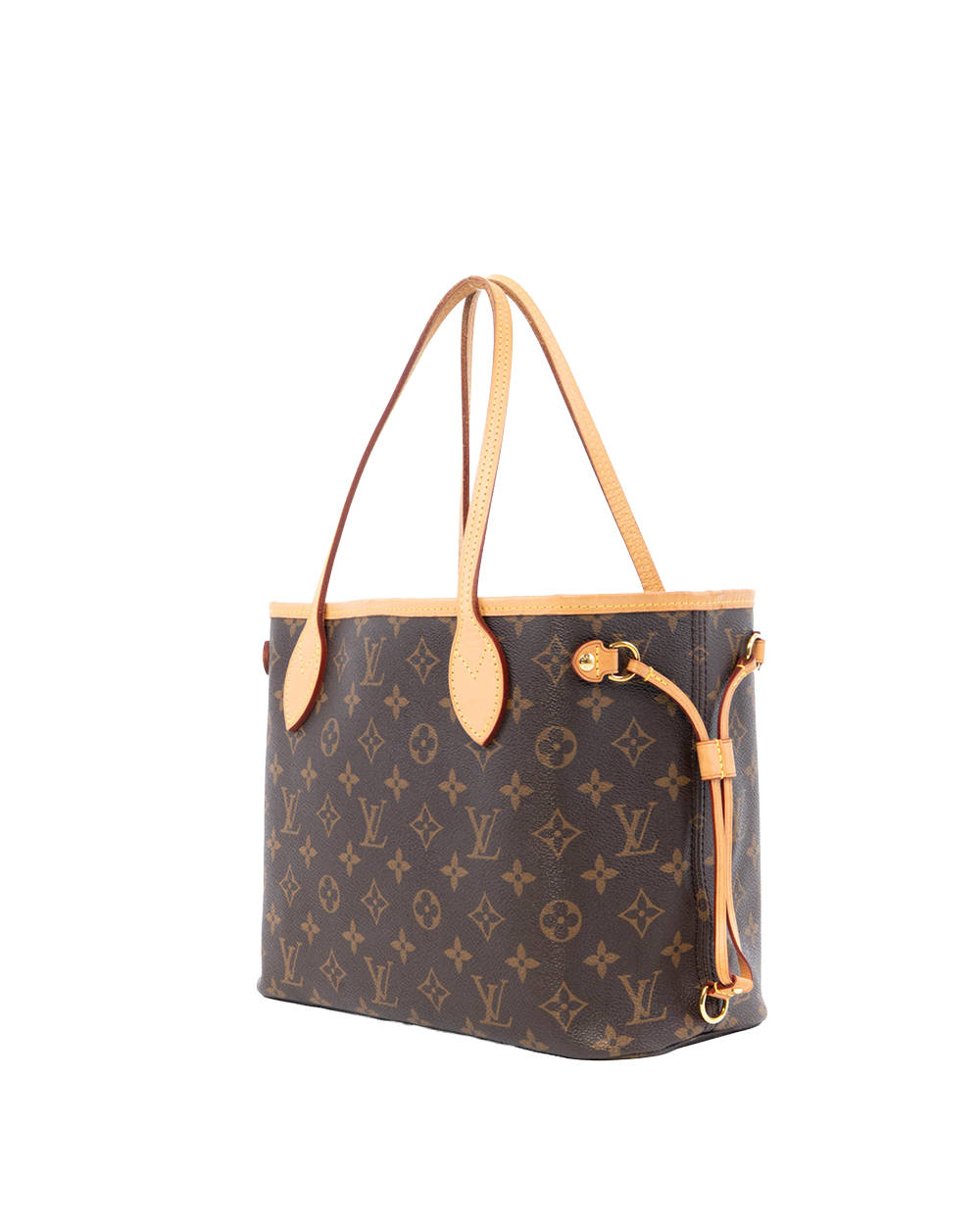 LV NEVERFULL PM BROWN MONOGRAM CANVAS GHW MICROCHIP 0148