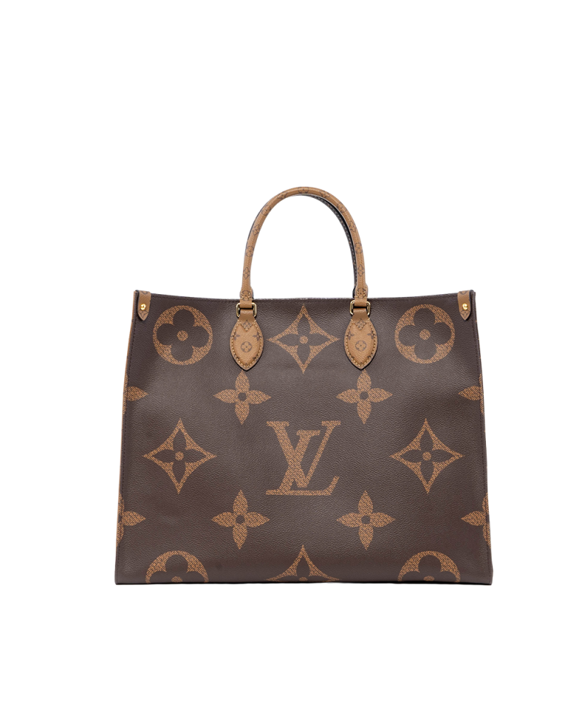 LV ON THE GO GM BROWN MONOGRAM REVERSE GHW DU3199 02248