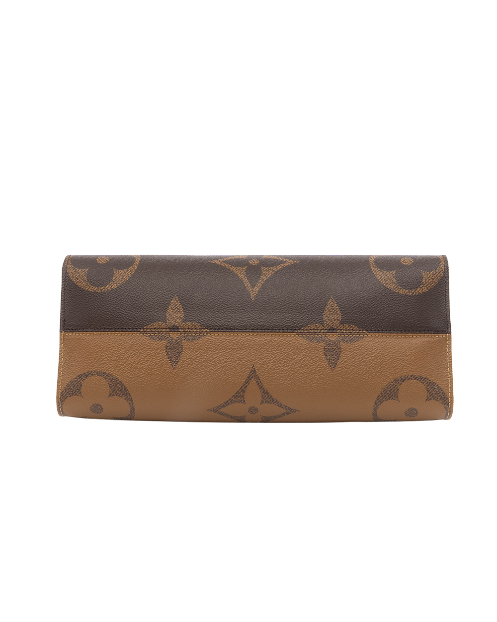 LV ON THE GO MM BROWN MONOGRAM REVERSE GHW MICROCHIP 8737