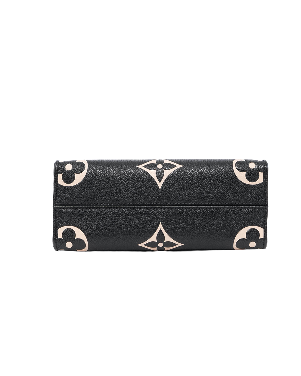 LV ON THE GO PM BLACK GIANT MONOGRAM CALF GHW MICROCHIP 01260