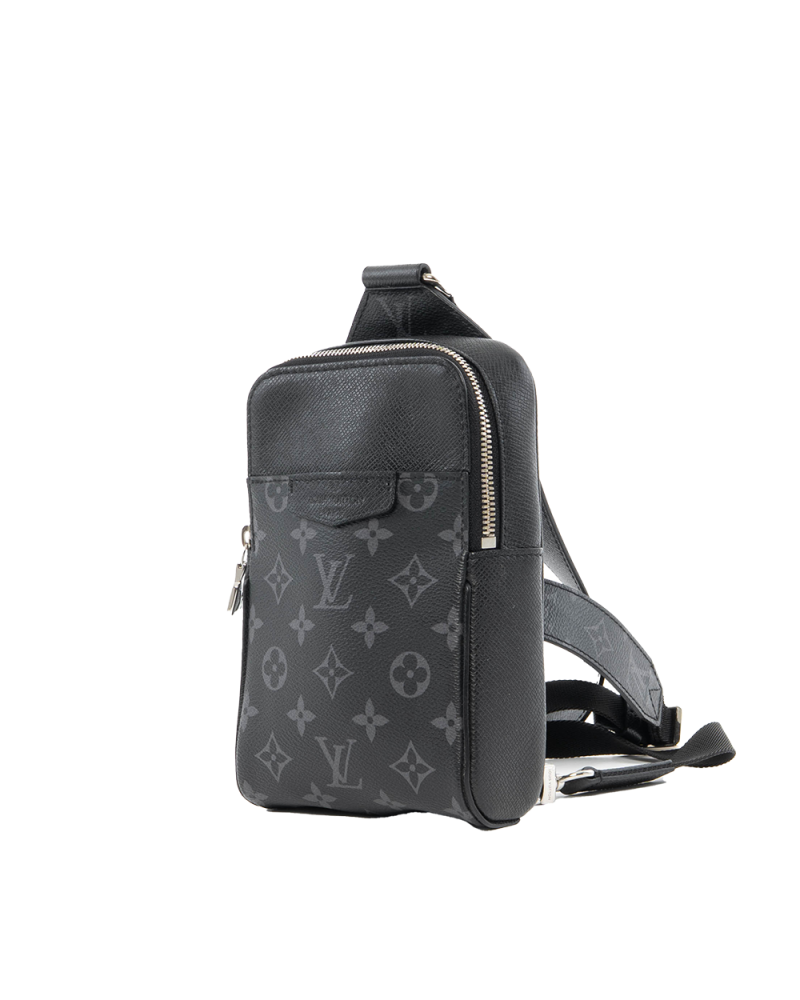 LV OUTDOOR SLING BAG ECLIPSE MONOGRAM CANVAS SHW MICROCHIP 4065