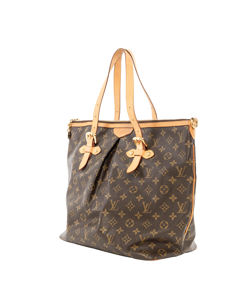 LV PALERMO MM BROWN MONOGRAM CANVAS GHW MI2101 7002