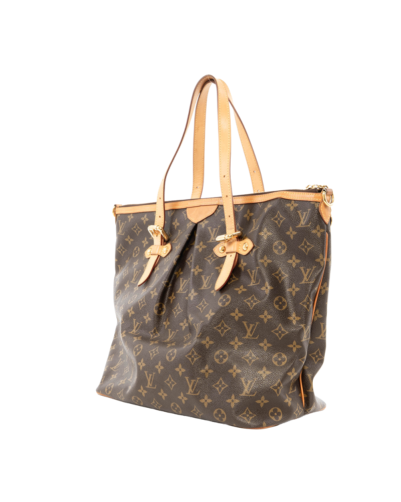 LV PALERMO MM BROWN MONOGRAM CANVAS GHW MI2101 7003