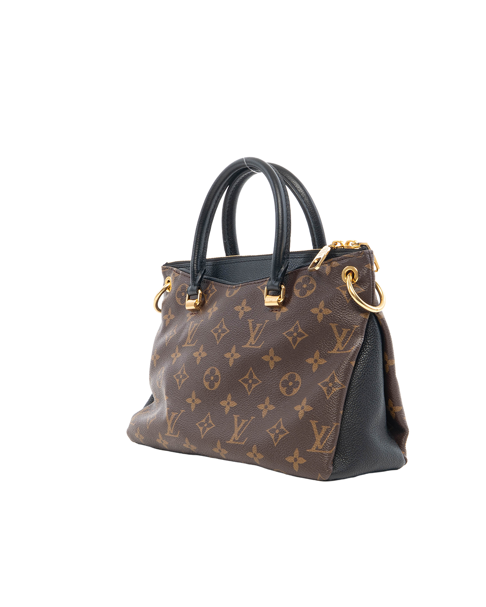 LV PALLAS BB BROWN BLACK MONOGRAM CANVAS GHW CA2107 0861