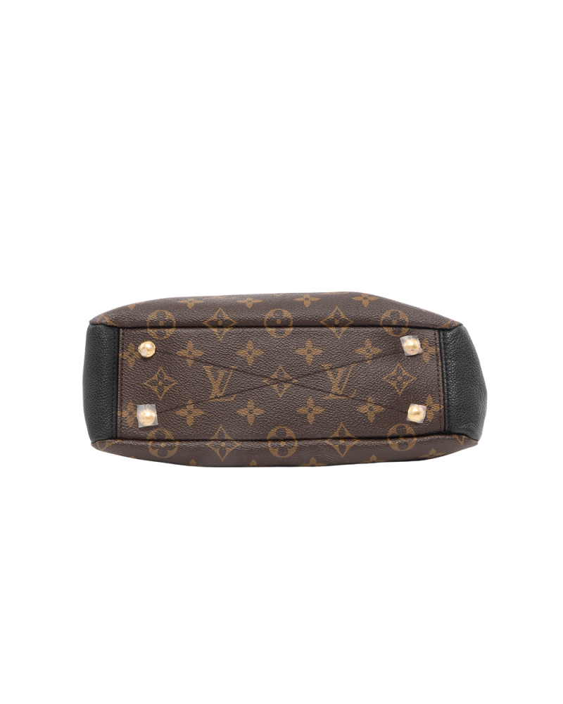 LV PALLAS BB BROWN BLACK MONOGRAM CANVAS GHW CA2107 0867