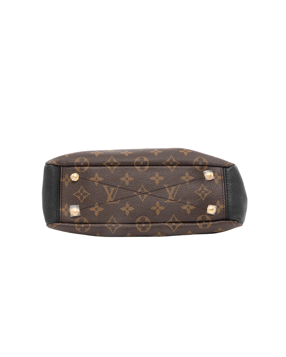 LV PALLAS BB BROWN BLACK MONOGRAM CANVAS GHW CA2107 0867