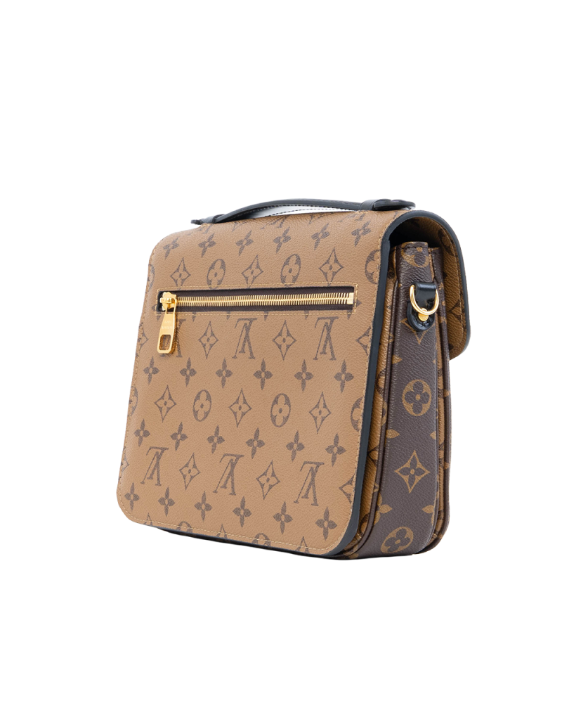 LV POCHETTE METIS BROWN MONOGRAM REVERSE GHW MICROCHIP 2502