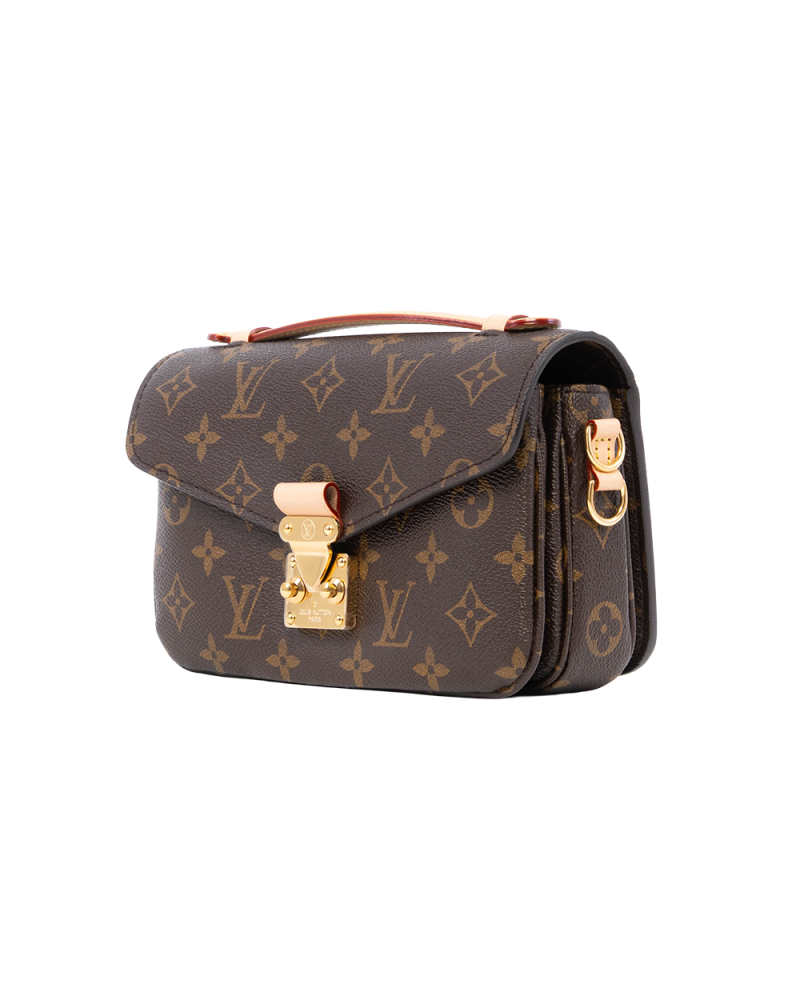 LV POCHETTE METIS EAST WEST BROWN MONOGRAM CANVAS GHW MICROCHIP 1053