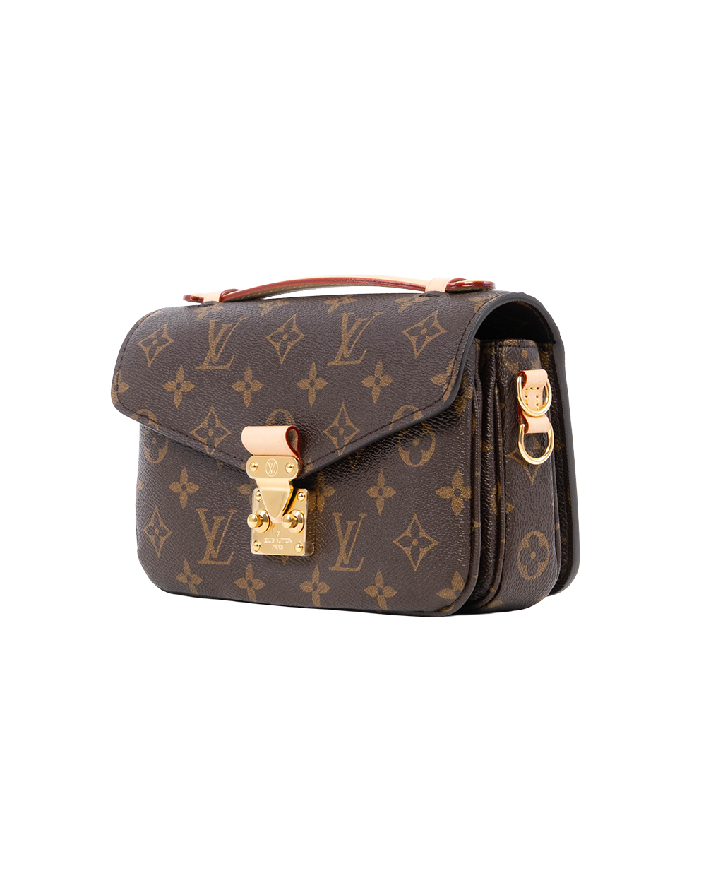 LV POCHETTE METIS EAST WEST BROWN MONOGRAM CANVAS GHW MICROCHIP 1053
