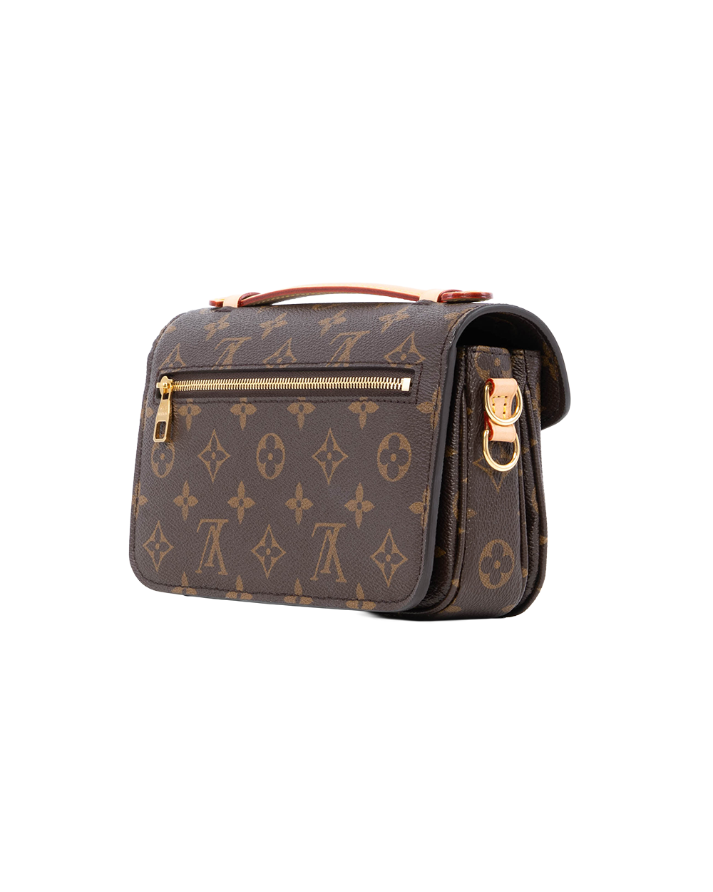 LV POCHETTE METIS EAST WEST BROWN MONOGRAM CANVAS GHW MICROCHIP 1054
