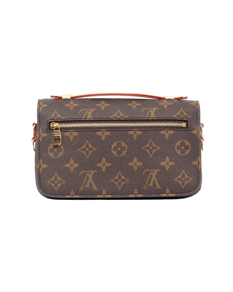 LV POCHETTE METIS EAST WEST BROWN MONOGRAM CANVAS GHW MICROCHIP 1055