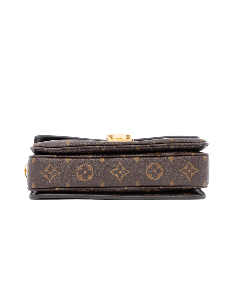 LV POCHETTE METIS EAST WEST BROWN MONOGRAM CANVAS GHW MICROCHIP 1056
