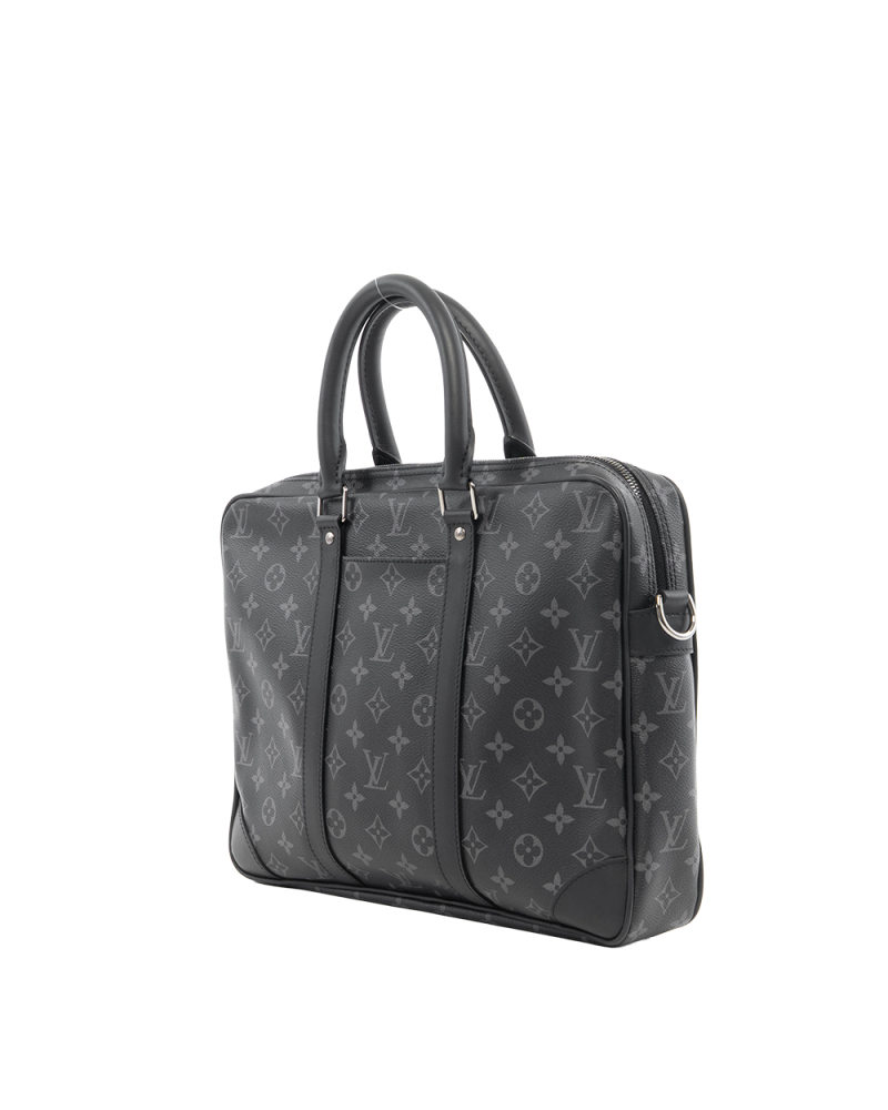 LV PORTE DOCUMENT PM ECLIPSE MONOGRAM CANVAS RHW MICROCHIP 7016