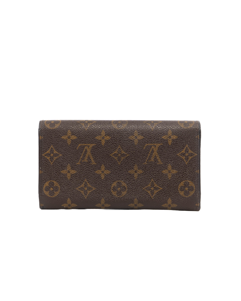 LV PORTE TRESOR WALLET BROWN MONPGRAM CANVAS GHW TH0041 0475