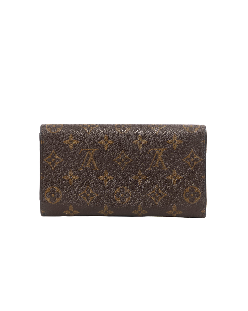 LV PORTE TRESOR WALLET BROWN MONPGRAM CANVAS GHW TH0041 0475