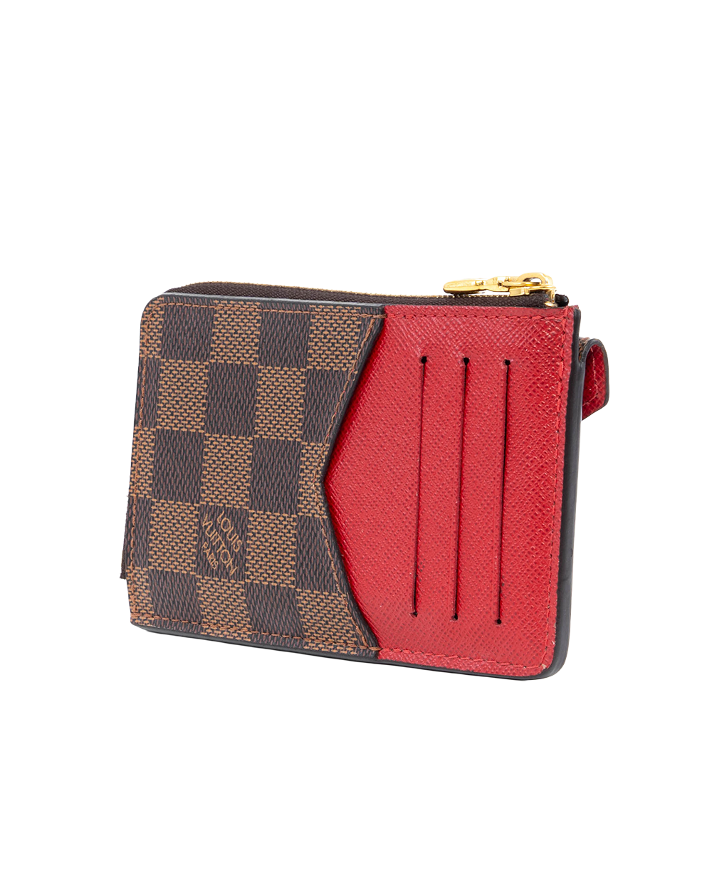 LV RECTO VERSO BROWN RED DAMIER CANVAS GHW MI4240 0779