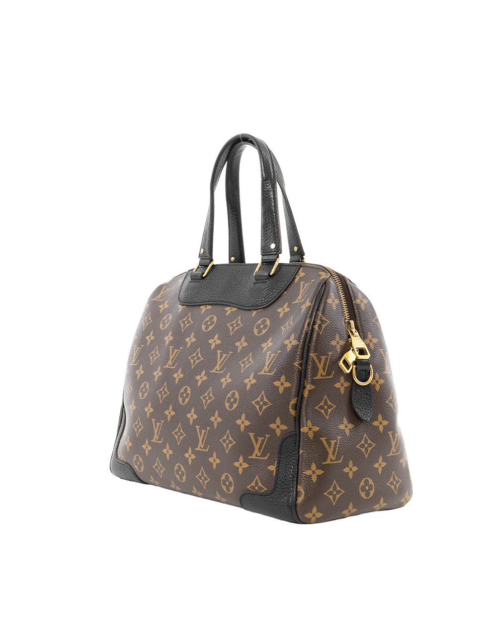 LV RETIRO MM BROWN BLACK MONOGRAM CANVAS GHW TJ1135 6158