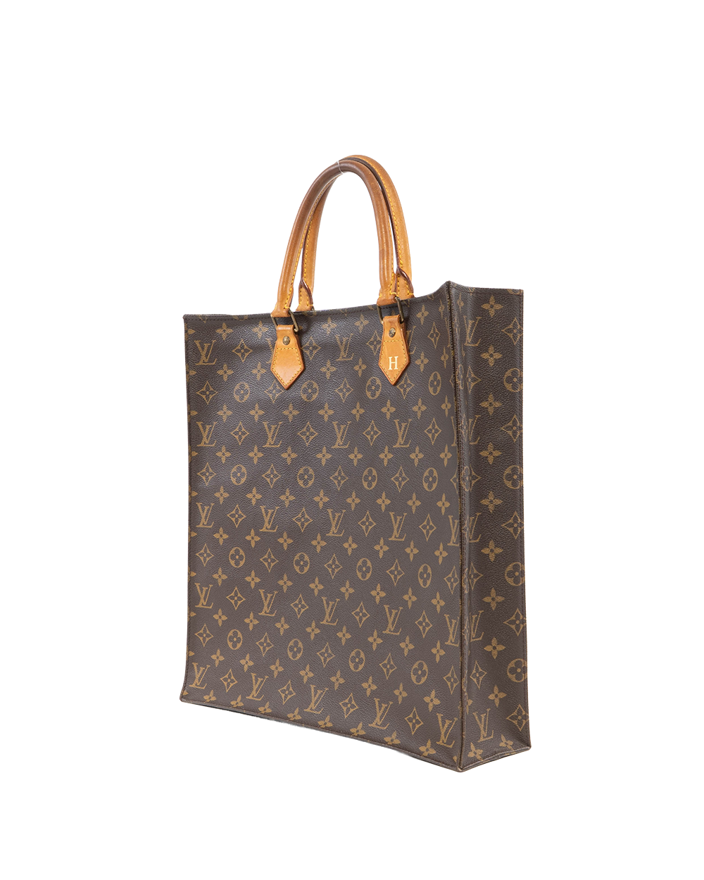LV SAC PLAT GM BROWN MONOGRAM CANVAS GHW MI0063 3001