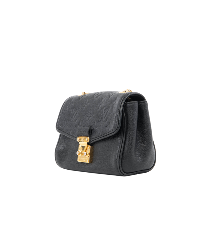LV SAINT GERMAIN BB BLACK GIANT MONOGRAM CALF GHW TR1106 5401